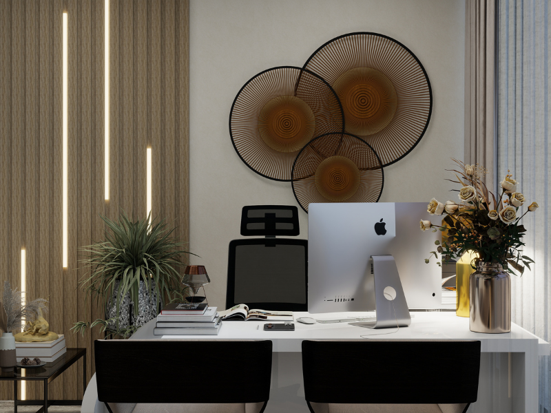 Modern Minimal Office Elegance